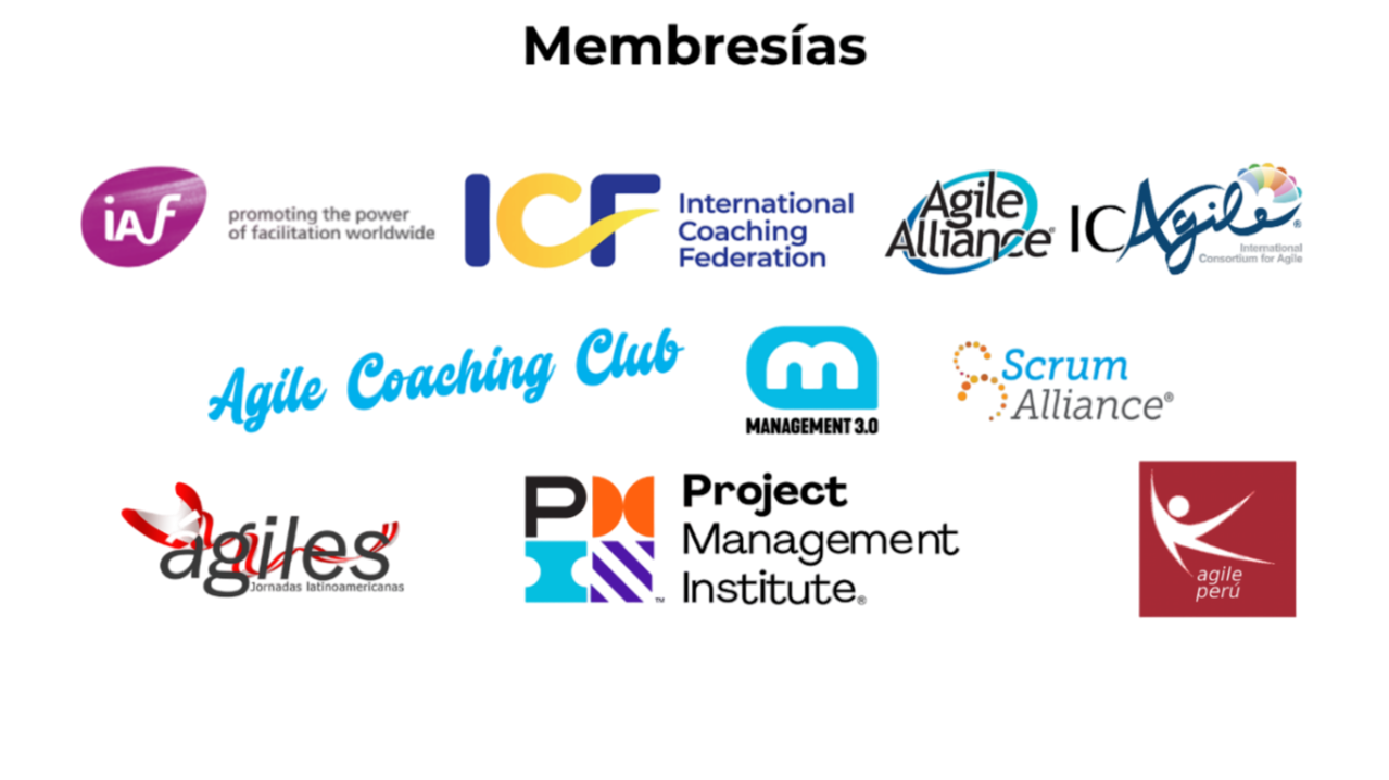 Además soy miembro de importantes comunidades